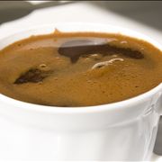 Picture Of Black Coffee In White Cup