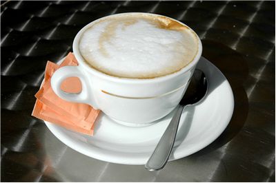 Picture Of Cappuccino In White Cup